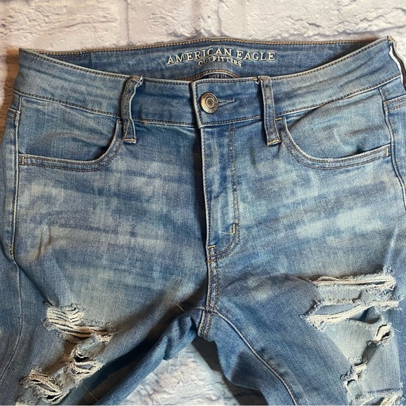 American Eagle shredded jeggings - Picture 5 of 12